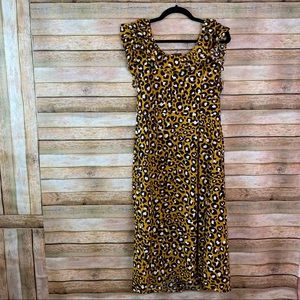 NWT Who What Wear Yellow Dress Medium M
